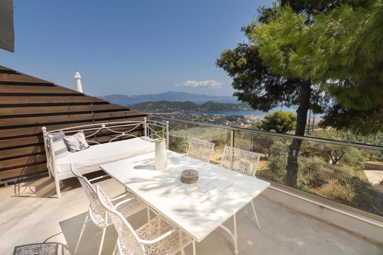 Entechnos Living Aparthotel Megali Ammos  Bagian luar foto